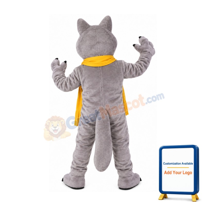 Wolf Mascot Costume