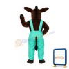 Friendly Lightweight Donkey Mascot Costume
