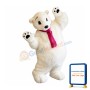Lightweight Polar Bear Mascot Costume