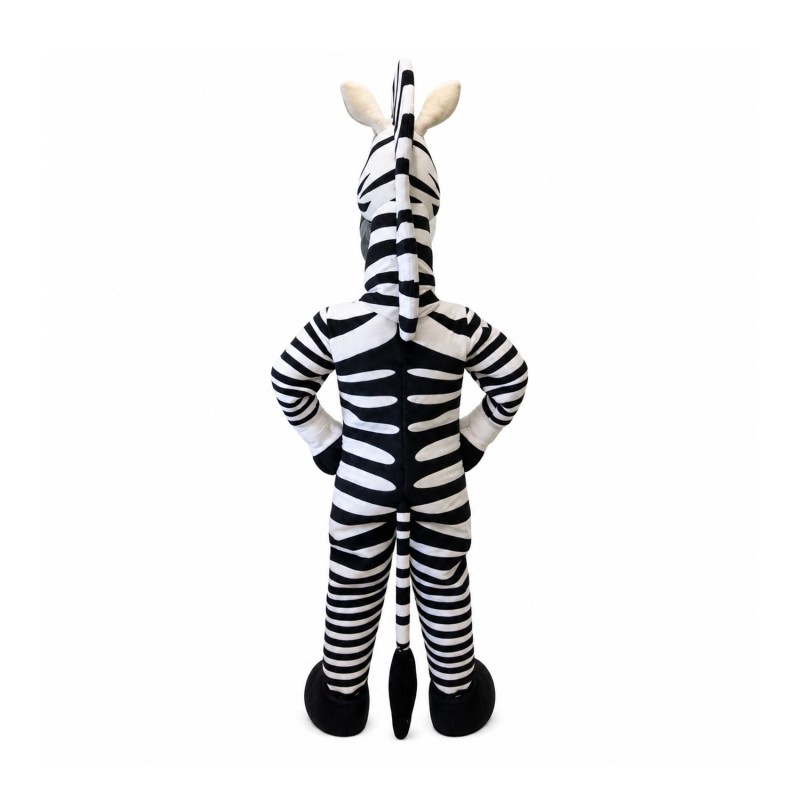 Happy Zebra Mascot Costume