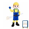 Boy Builder Mascot Costume