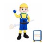 Boy Builder Mascot Costume