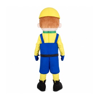 Boy Builder Mascot Costume