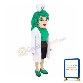 Young Nurses Mascot Costume