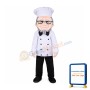 Senior Chef Mascot Costume