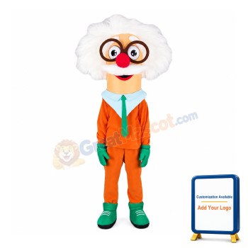 Cute Professor Mascot Costume