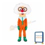 Cute Professor Mascot Costume