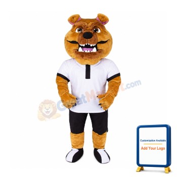 Power Sport Lightweight Bulldog Mascot Costume