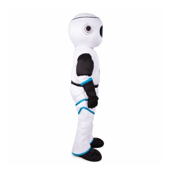 Cute White Robot Mascot Costume