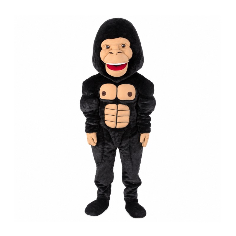 Lightweight Black Gorilla Mascot Costume