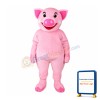 Pink Pig Mascot Costume
