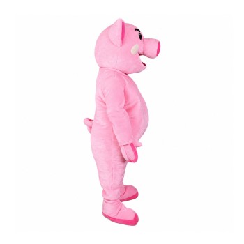 Pink Pig Mascot Costume