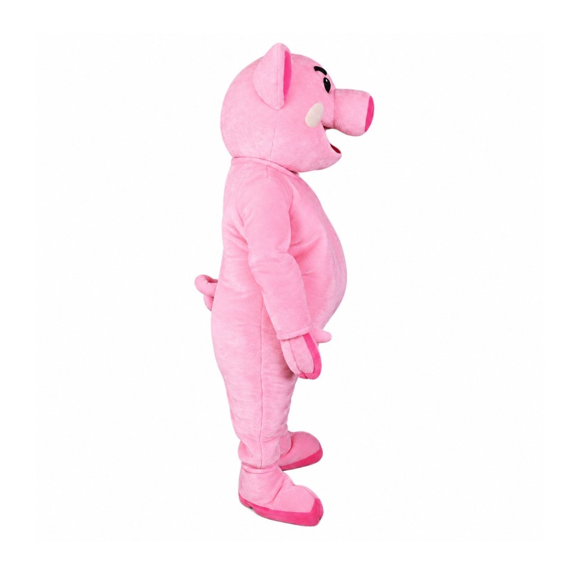 Pink Pig Mascot Costume