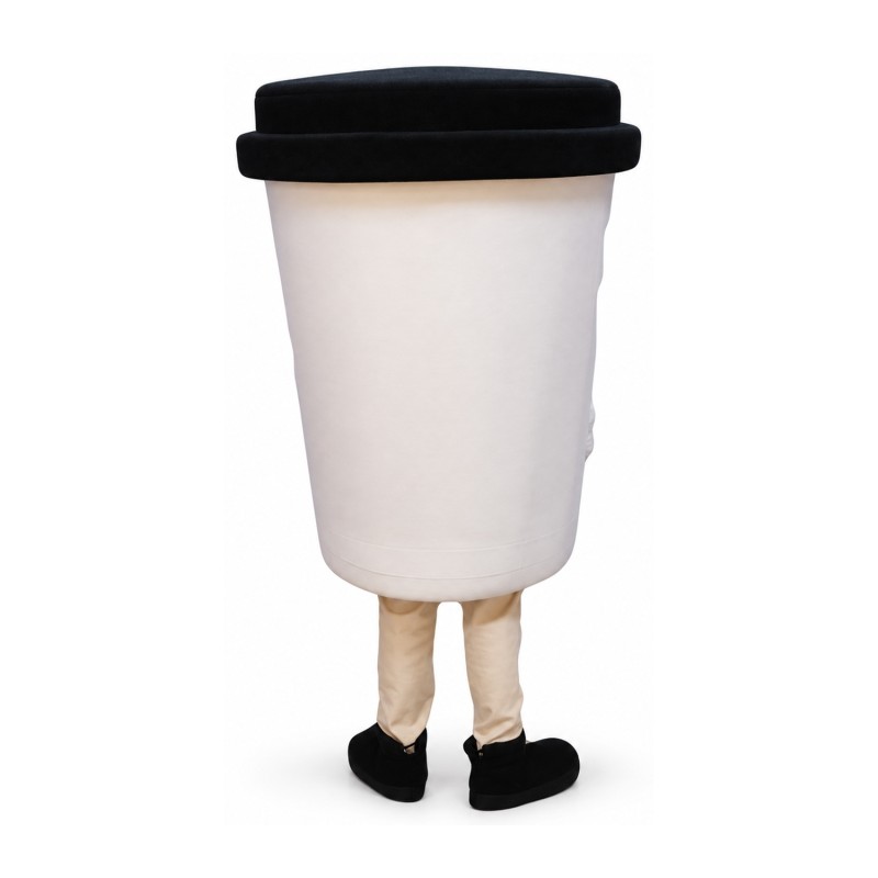 Coffee Cup Mascot Costume