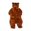 Lightweight Brown Bear Mascot Costume