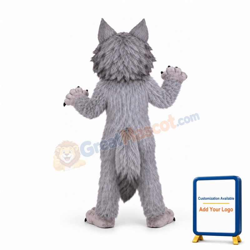 Fierce Wolf Mascot Costume