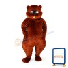 Brown Beaver Mascot Costume