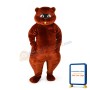 Brown Beaver Mascot Costume