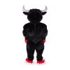 Sport Black Bull Mascot Costume