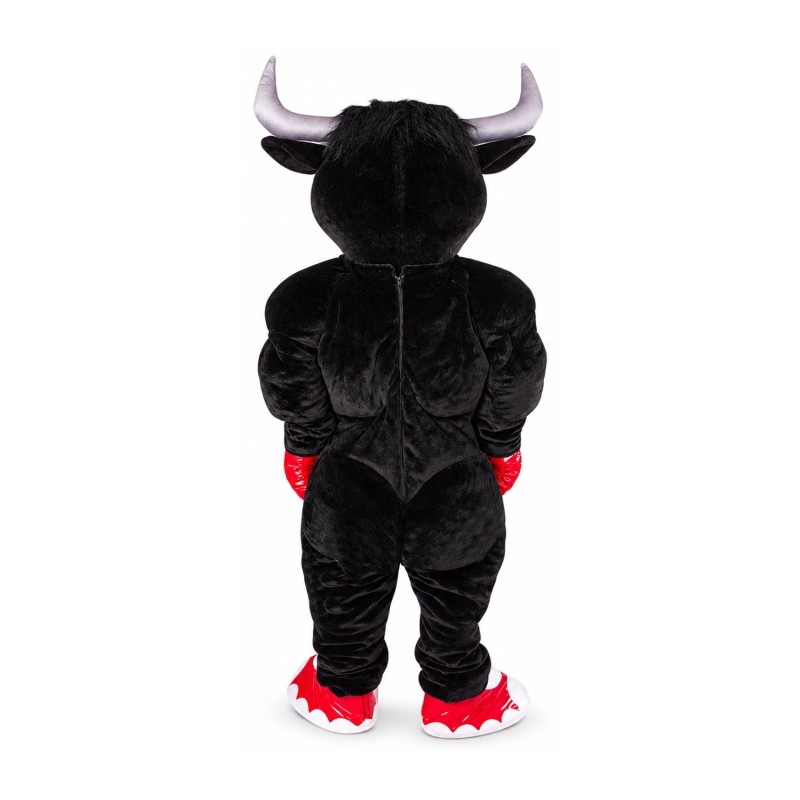 Sport Black Bull Mascot Costume