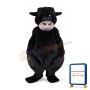 Super Cute Black Bull Mascot Costume