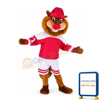 High Quality Sport Beaver Mascot Costume