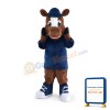 Sport Lightweight Brown Horse Mascot Costume