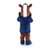 Sport Lightweight Brown Horse Mascot Costume