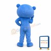 Blue & White Bear Mascot Costume
