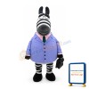 Super Cute Zebra Mascot Costume