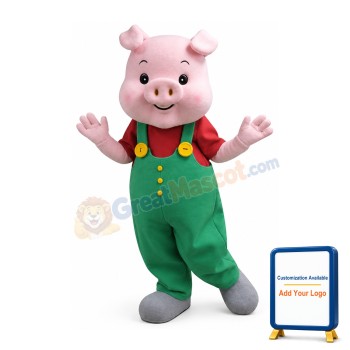 Super Cute Lightweight Pig Mascot Costume