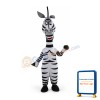 Funny Zebra Mascot Costume