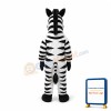 Funny Zebra Mascot Costume