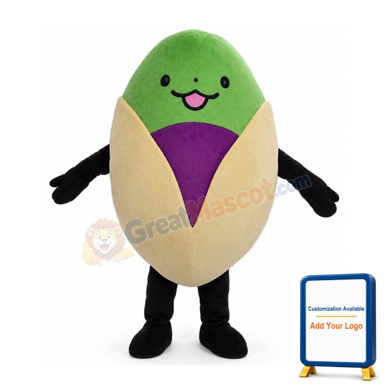 Pistachio Mascot Costume