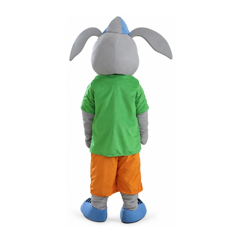 Smiling Rabbit Mascot Costume