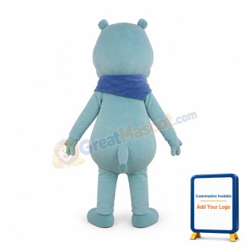Hippo Mascot Costume