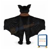 Black Bat Mascot Costume