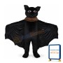 Black Bat Mascot Costume