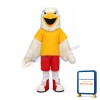 White Falcon Mascot Costume