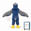 Grey Falcon Mascot Costume