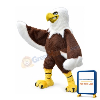 Lightweight Fierce Eagle Mascot Costume