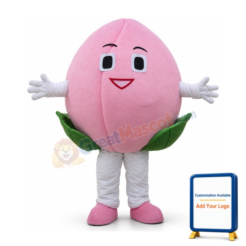 Peach Mascot Costume