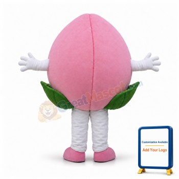 Peach Mascot Costume