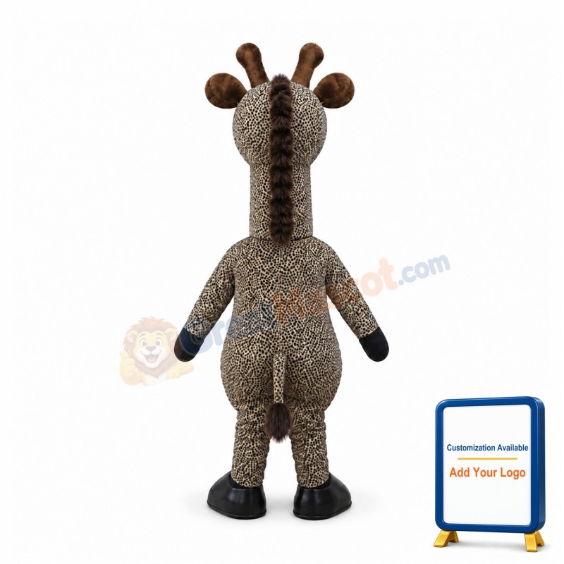 Beautiful Giraffe Mascot Costume