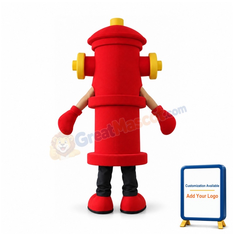 Fire Hydrant Mascot Costume
