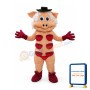 Dancing Pig Mascot Costume