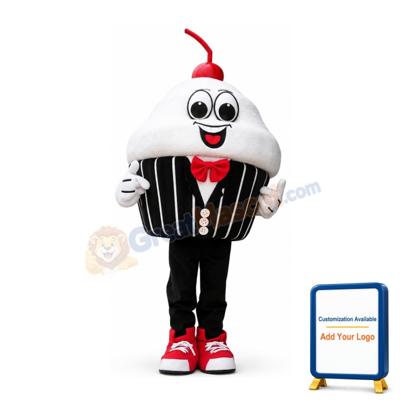 Cupcake Mascot Costume