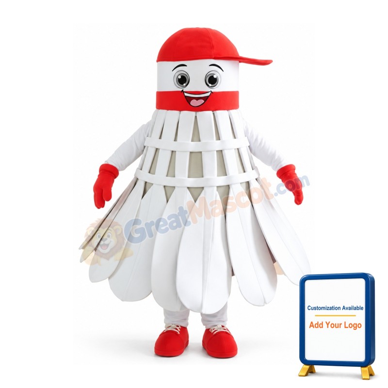 Badminton Mascot Costume