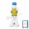 Golfer Dog Mascot Costume