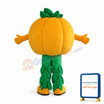 Happy Lightweight Pumpkin Mascot Costume